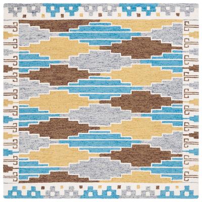 SAFAVIEH Handmade Rodeo Drive Seung Mid-Century Modern Wool Rug