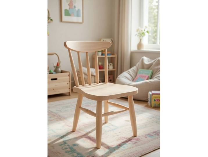 JVmoebel Kinderstuhl Bequemer Kinderstuhl aus hochwertigem Holz im modernen Design