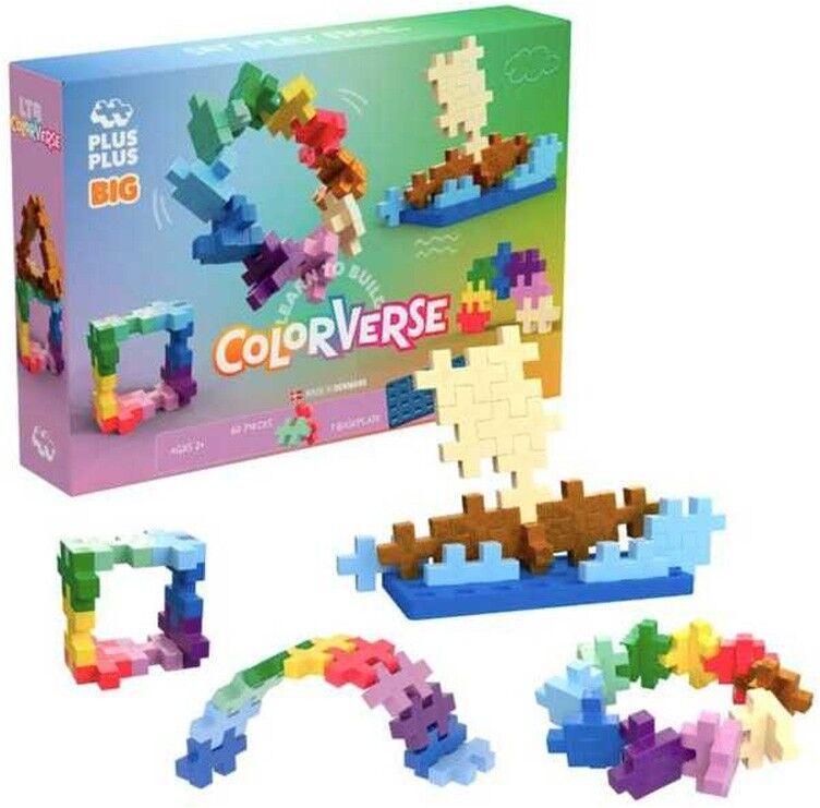 Kit découverte Colorverse BIG 60 pcs - Plus Plus