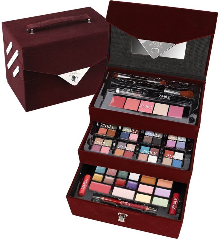 ZMILE COSMETICS Beauty Case Velvety coffret cosmétique Dark Berry