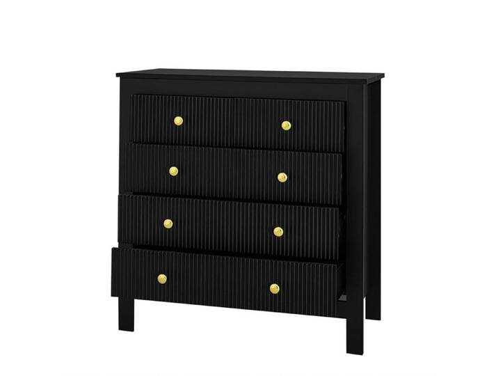 Meuble de rangement avec portes spéciales poignées dorées multifonction : buffet ou meuble chaussure