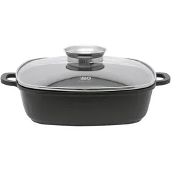 ELO Servierpfanne Alucast 28x28cm, Pfanne + Kochtopf, Schwarz