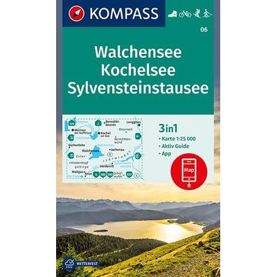 Walchensee, Kochelsee, Sylvensteinstausee, Sonstige von , Kompass-Karten, 978-3-99044-490-0