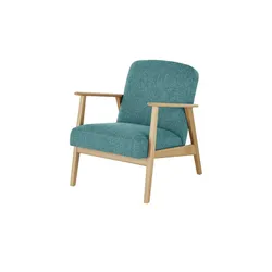 smart Sessel Petrol - Stoff Retro ¦ türkis/petrol ¦ Maße (cm): B: 64 H: 76 T: 83.0