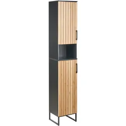 BADEZIMMERSCHRANK Bambus 30 cm Hellbraun Miscanti