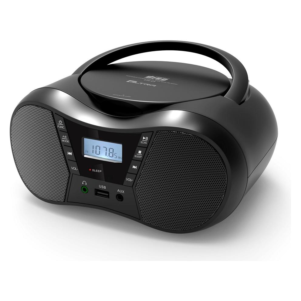 Elta Radio-Player CD LILA2 USB/BT Schwarz (FM, Bluetooth) (5907727028537)