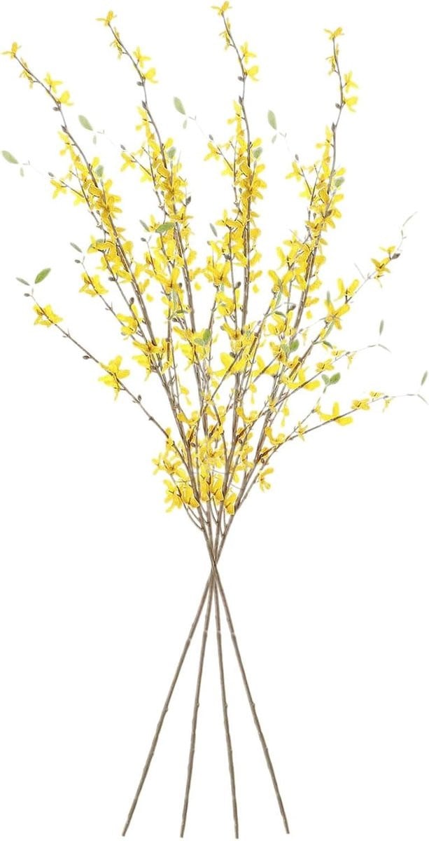 Kunstmatige Forsythia Takken - Geel - 100 cm