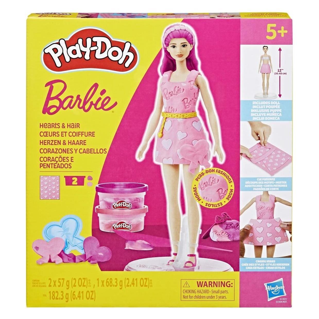 Play-Doh Pd Barbie Hearts And Hair (G13575X0)