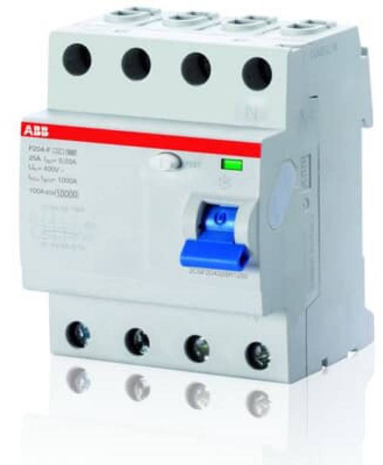 ABB 2CSF204325R1400 F204 F-40 Aardlekschakelaar 4-polig 40 A 0,03 A 400 V