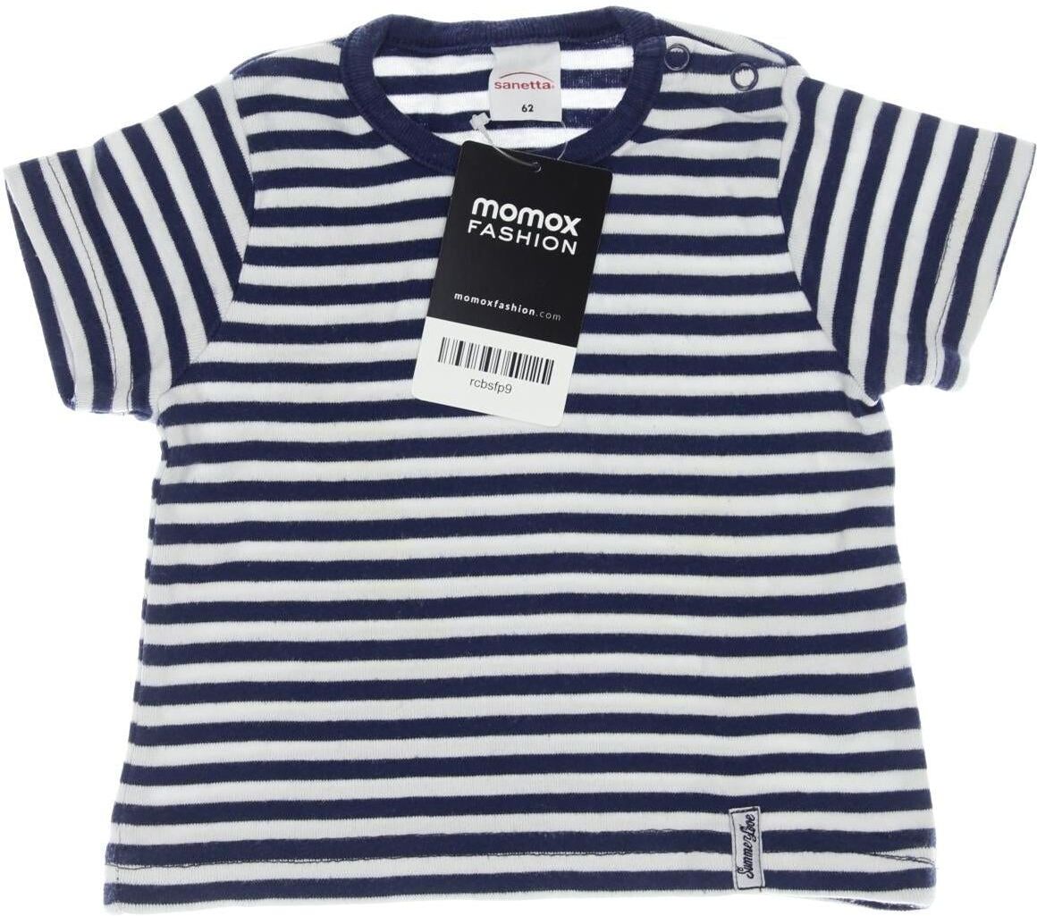 Sanetta Mädchen T-Shirt, Marineblau, Gr. EU 62, Baumwolle - Second Hand