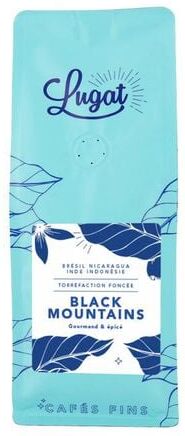 Cafés Lugat - Black Mountains - Specialty Coffee 230 G - MaxiCoffee