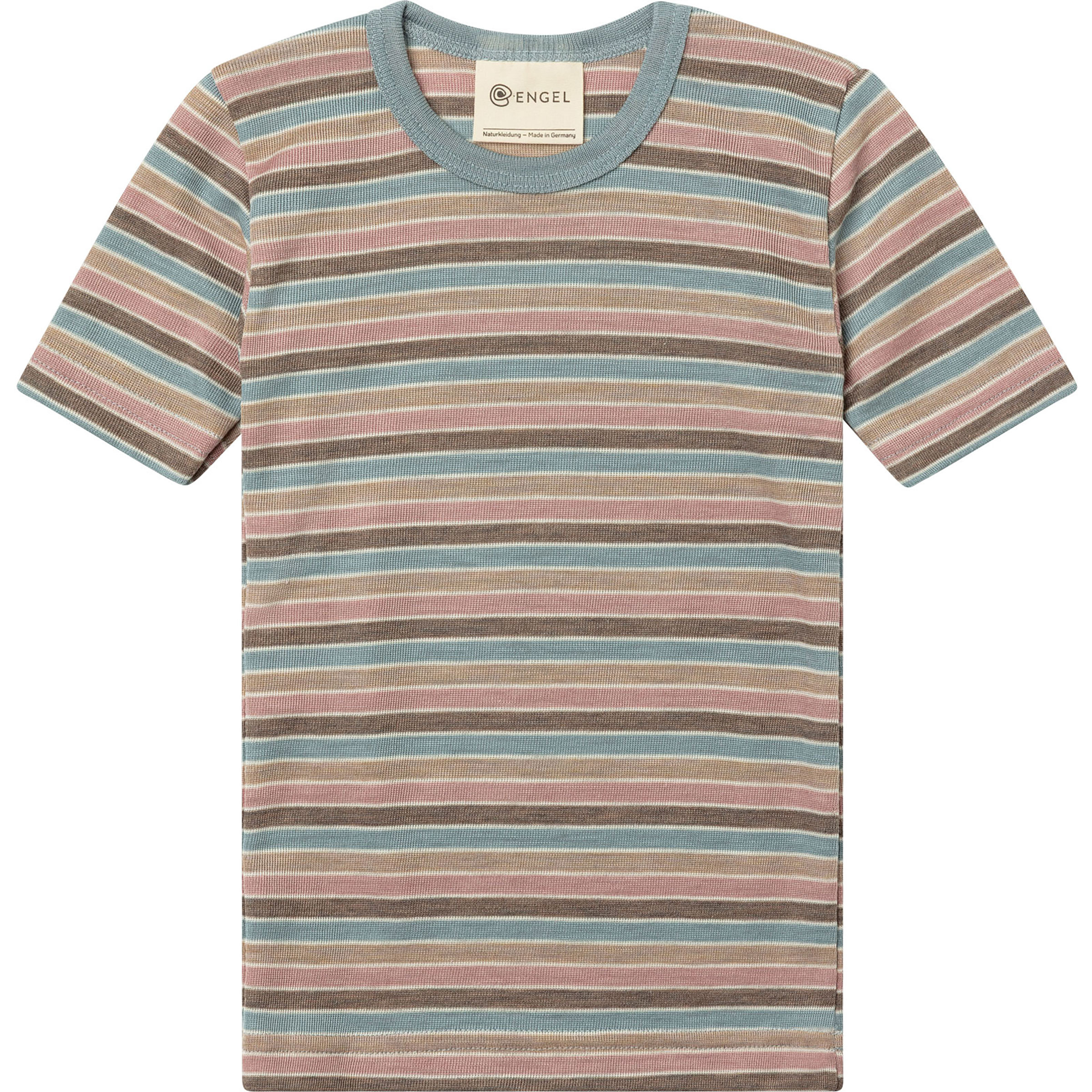Engel Kinder T-Shirts beige Größe 152 Trekking Hautfreundlich Merinowolle