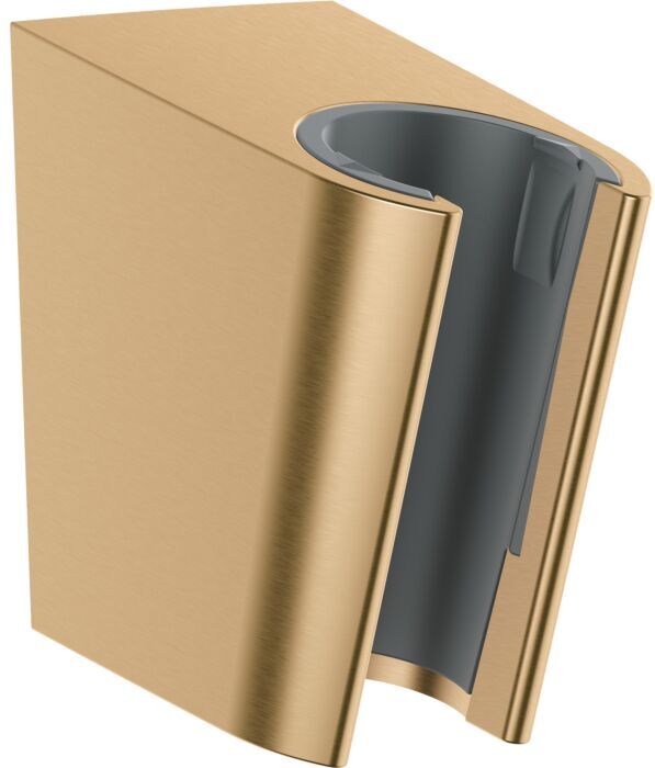Hansgrohe Porter Brausehalter 28331140 feste Halteposition, aus Kunststoff, brushed bronze