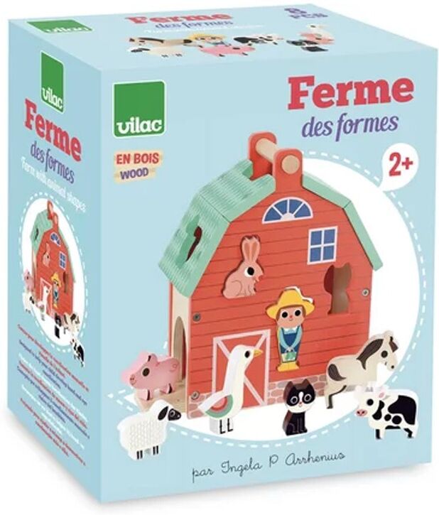 Ma belle ferme des formes Ingela P.Arrhenius - Vilac