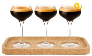 Final Touch Espresso Martini Flight, 4.75 oz (4-Piece Set)
