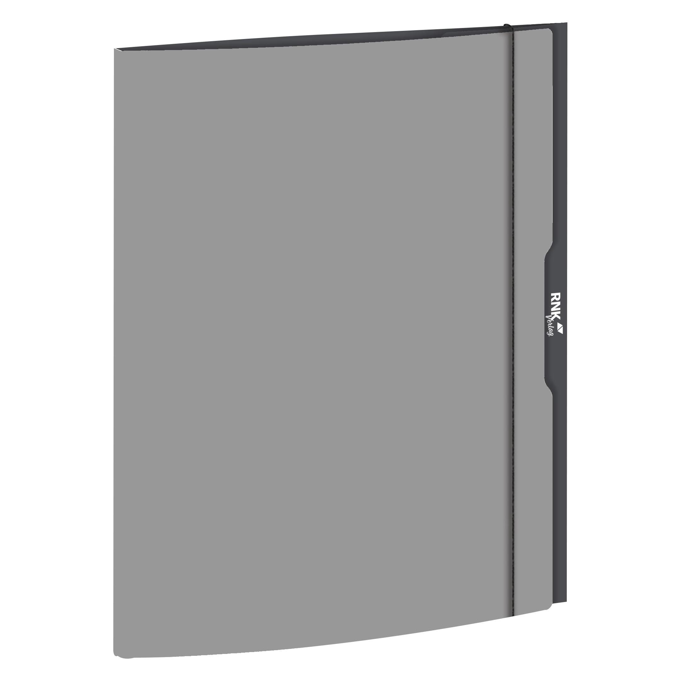 Rnk Verlag Zeichnungsmappe "Friendly Grey", DIN A4, grau (A4) (46327)