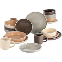 Kombiservice NORDIC MOCHA - braun