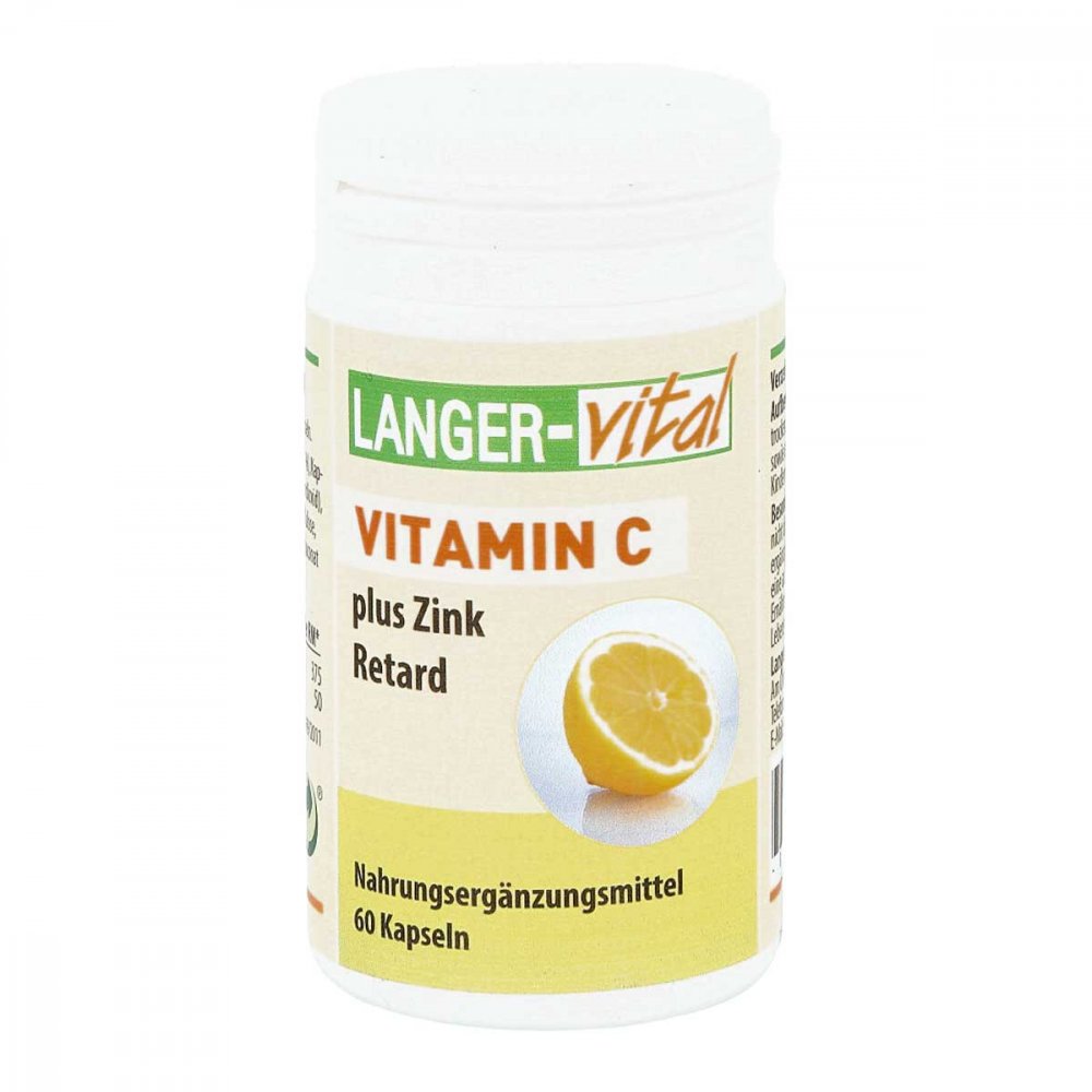 Langer vital GmbH Vitamin C 300 mg+Zink Depot Kapseln 03061284
