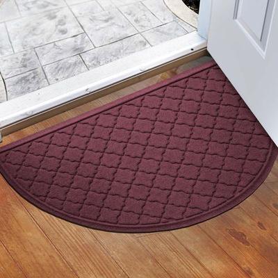 Bungalow Dba Matterly Cordova Slice Mat 39 x 24, 39 x 24, Burgundy