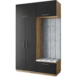 GARDEROBENSCHRANK REMA 150/240/60 cm Modern Eiche Wotan