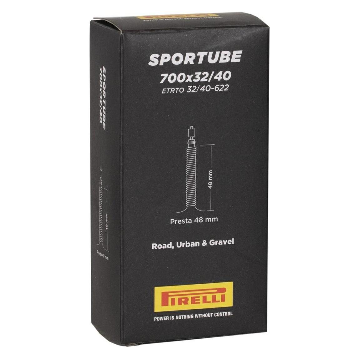 Pirelli Sport Tube P Zero Cinturato (Presta (SV), 28", 48 mm) (48105006825783)
