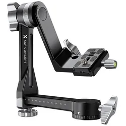 K&F Concept Heavy Duty Gimbalkopf #KF-31.052 (Neuheit) (Panoramakopf), Stativkopf, Schwarz