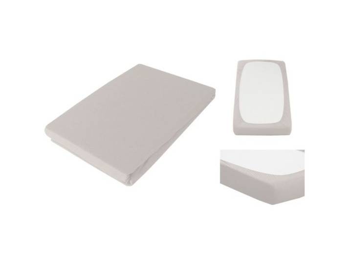 Living Home Fixleintuch Boxspring Premium Silver Baumwolle/Kunstfaser 200 x 200 cm - Material: 97% Baumwolle, 3% Elasthan - Fixleintuch Boxspring