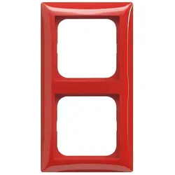 Busch-Jaeger Rahmen 2-fach rot 1722-917
