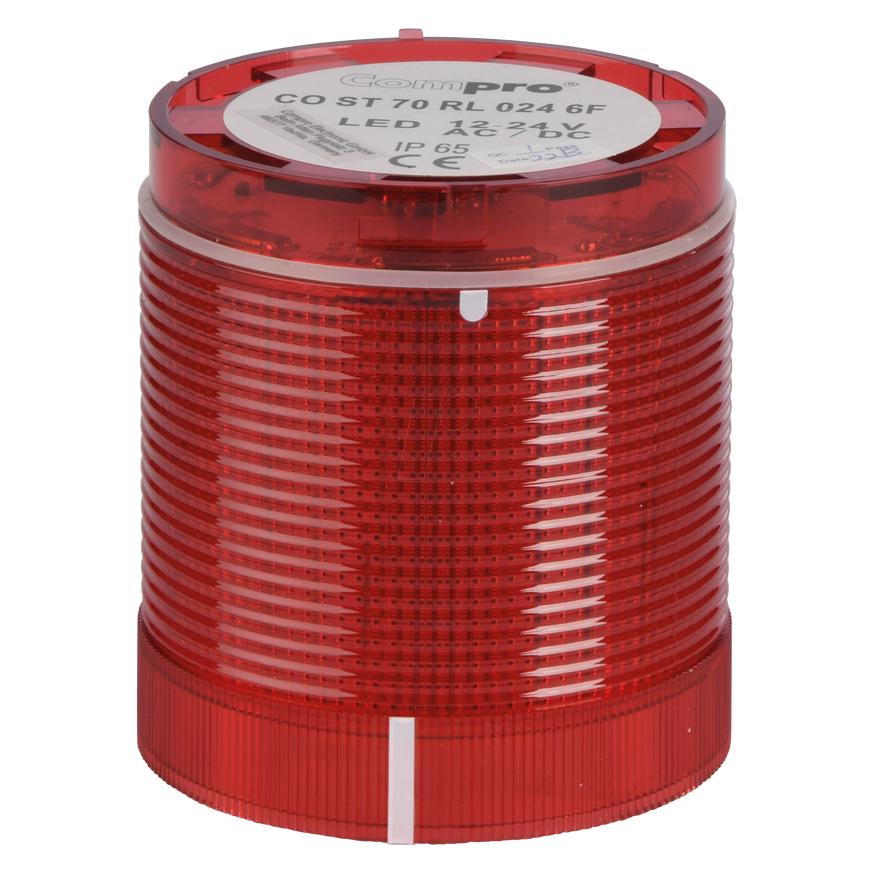 Compro Signalsäulenelement CO ST 70 RL 024 6F CO ST 70 LED Rot 1 St. (COST70RL0246F-Compro-)