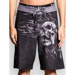 Affliction Decimation Boardshorts black Gr. 36