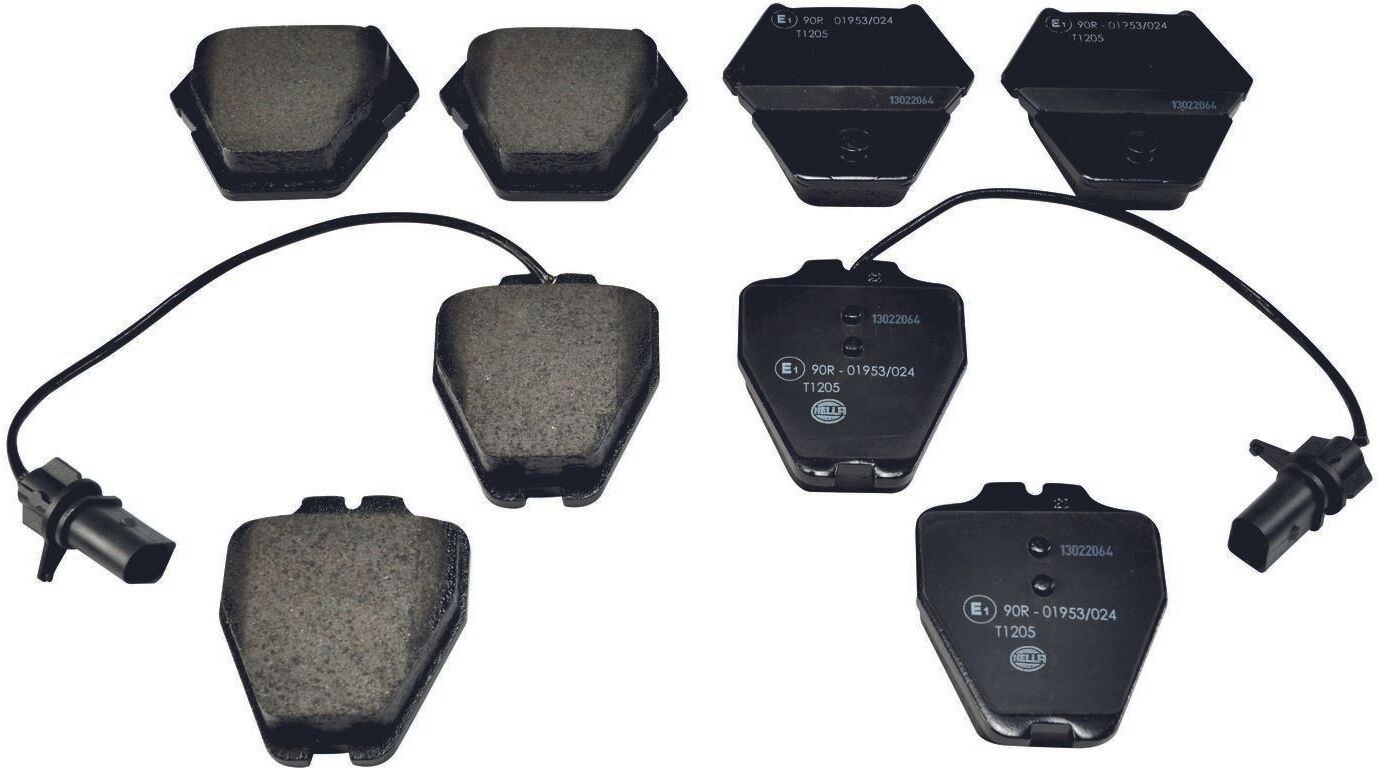 HELLA 8DB 355 009-031 Brake pad set