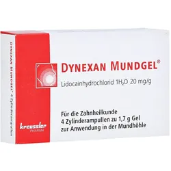 Dynexan Mundgel Zylinderampullen 4X1,7 g
