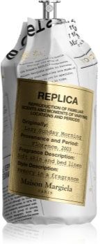 Maison Margiela REPLICA Lazy Sunday Morning Limited Edition Eau de Toilette unissexo 100 ml. REPLICA Lazy Sunday Morning Limited Edition