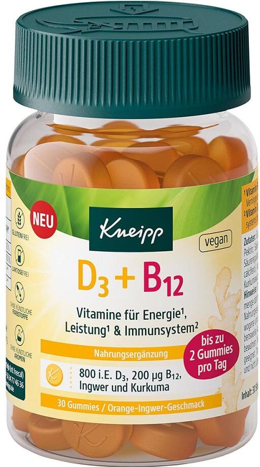Kneipp D3 + B12 Gummies