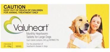 Valuheart 21-40 Kg Gold 12 Pack