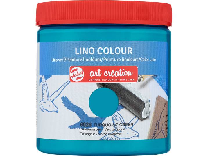 Linofarbe 250Ml Tuerkis Grüen