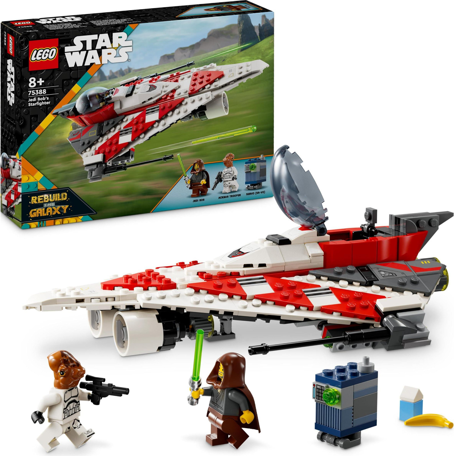 LEGO Star Wars Het ruimteschip van Jedi Bob 75388