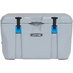 Lifetime Premium Kühlbox, Campingkühlschrank "Cooler" mit Tragegriffen,grau,73 l Volumen