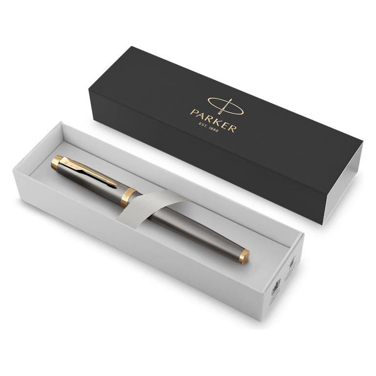 Parker Pen Parker IM G.T. Rollerball, Federbreite F, Schwarz Geschenkbox (1x) (2213778)