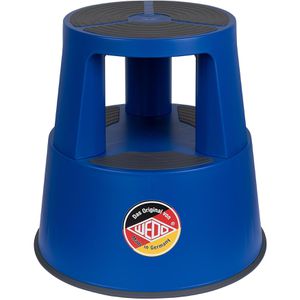 Wedo Rollhocker SuperStep 212303, aus Kunststoff, Höhe 42,8cm, Tragkraft 150kg, blau