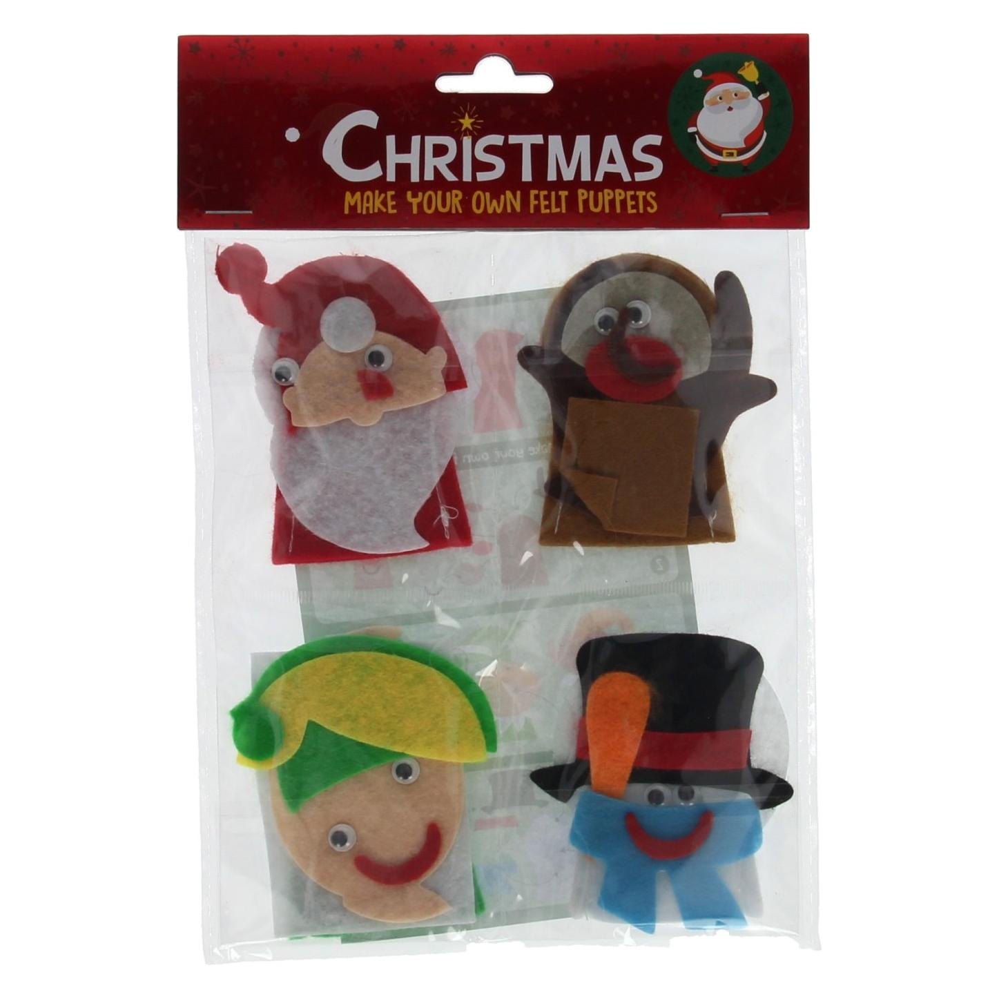 Wins Holland Filz-Fingerpuppen Weihnachten selber machen, 4St. (23325433)