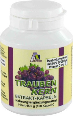 Avitale GmbH TRAUBENKERNEXTRAKT Kapseln 45 g 01806366