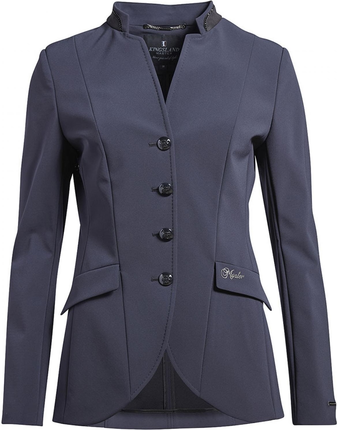 Kingsland Damen Turnierjacket Fairen Master navy 4-Wege-Stretch atmungsaktiv, Color:Navy, Damengröße:Größe 38