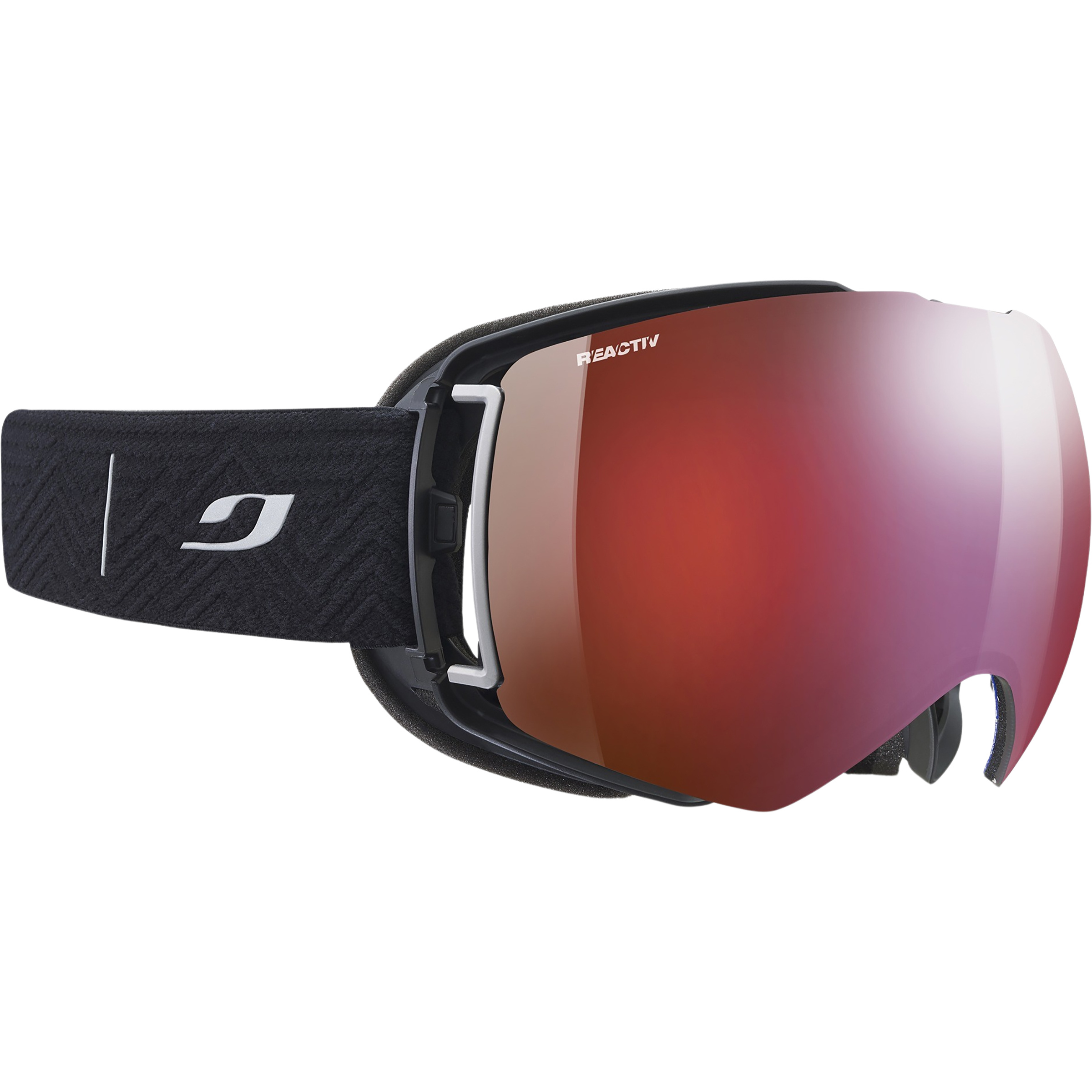 Julbo Lightyear OTG Ractiv 0-4 High Contrast Skibrille Skibrillen schwarz Größe XL Trekking