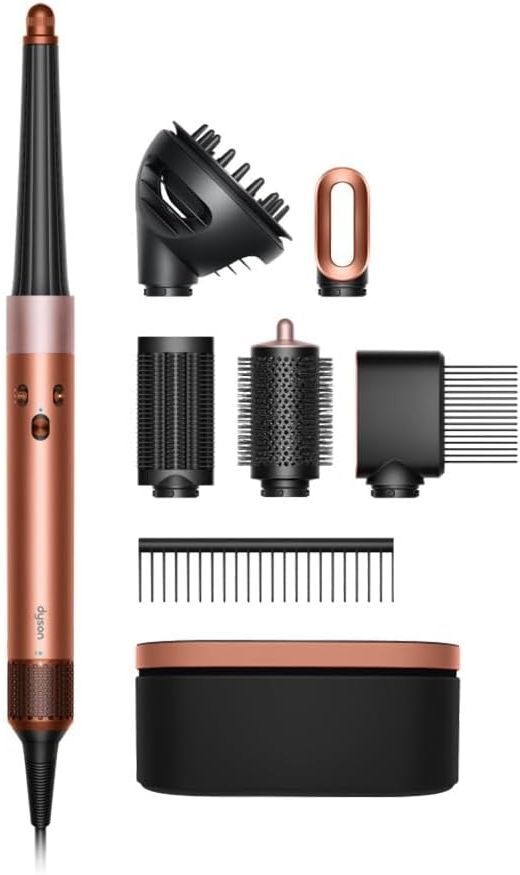 ECLAT Tech Ltd Dyson Airwrap i.d.™ Multi-Styler and Dryer Curly+Coily – App-Connected Hair Styler with Diffuser, Conical Barrel & Wide-Tooth Comb, New