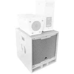 OMNITRONIC MAXX-1206DSP 2.1 Aktiv-Subwoofer 12 Zoll weiß