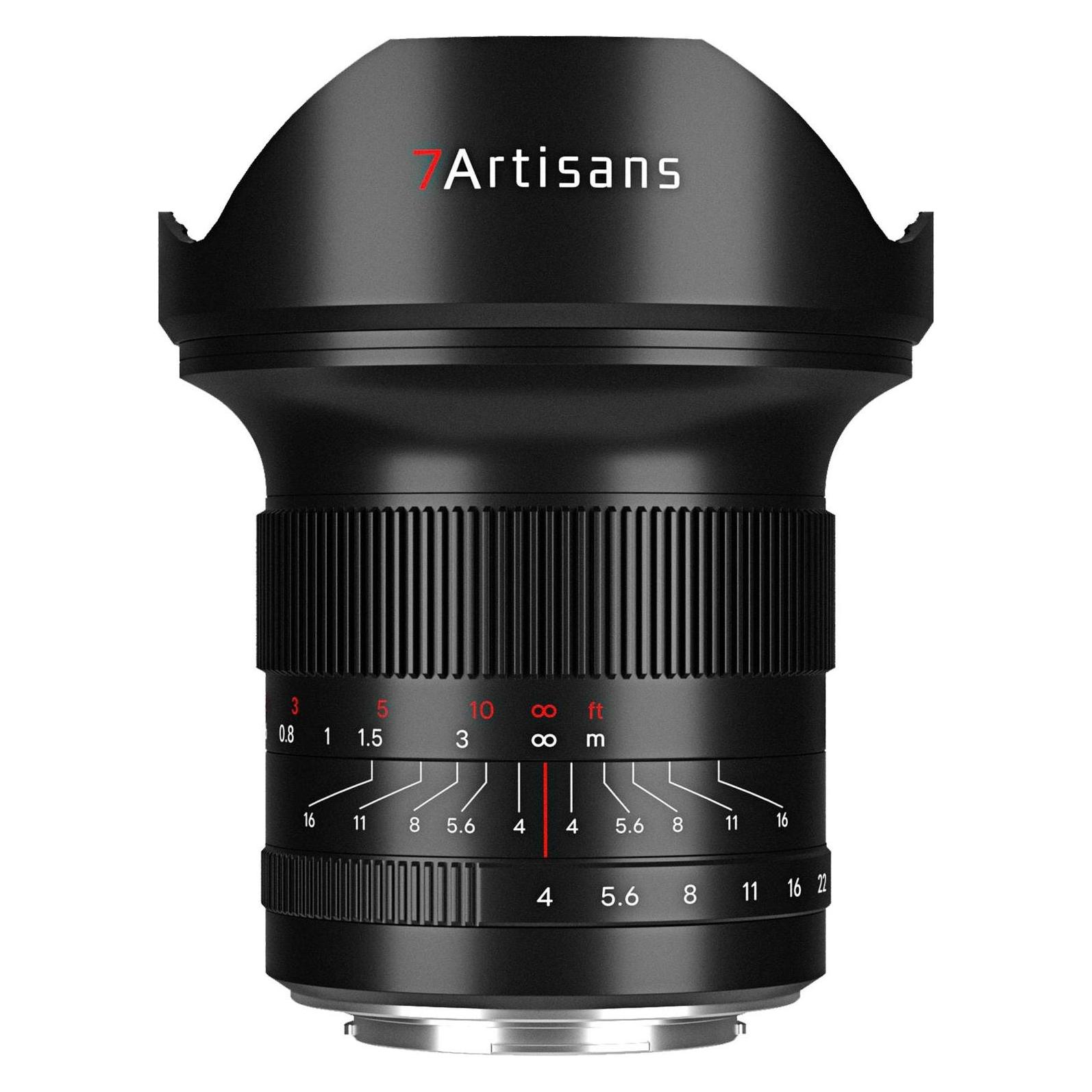 7artisans Festbrennweite 15mm F/4 - Sony E-Mount (Sony E, Vollformat) (A014B-E)