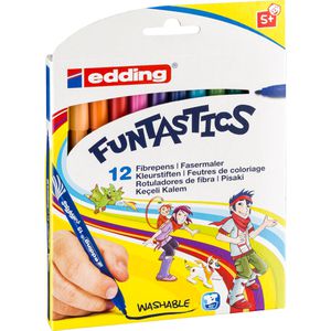 Edding 15 Funtastics 12 Stück Filzstifte