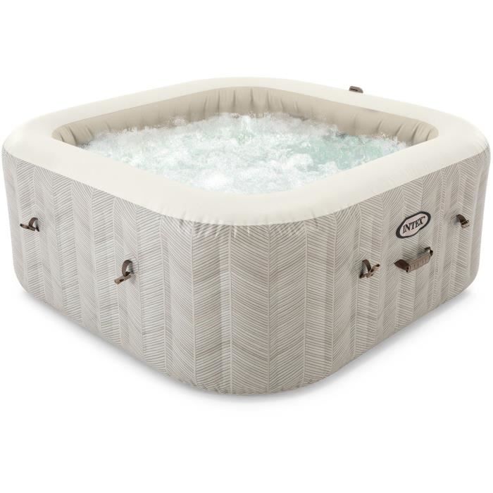 Intex 28472EX, 1098 l, 6 Person(en), Rechteck, Blasen-/Strahlmassage, Polyvinylchlorid (PVC), 10 °C