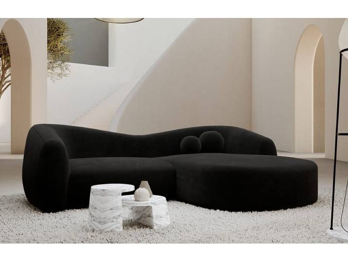 Ecksofa Murcia L-Form aus Stoff